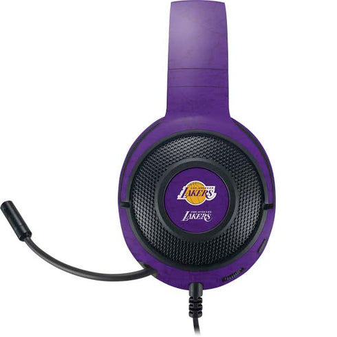 NBA Los Angeles Lakers Purple Primary Logo Razer Kraken X Skin